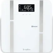 Terraillon X-Line Connect, Elektronisk personlig vægt, 180 kg, 100 g, Hvid, Firkant, 8 bruger(e)