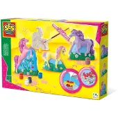 SES Creative Casting & painting horses, Sæt til støbning/maling til børn, 5 År, Flerfarvet