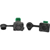 Eurolite IP XLR sæt stik/tilslutning 5-polet (30208439)