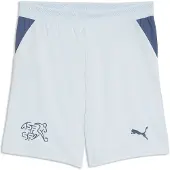 Puma Switzerland 2026 Shorts Youth, Clothing, Sea Glass/Dark Indigo, 5-6Y