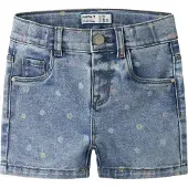 Name it Shorts - NmfSalli - Slim - Noos - Medium Blue Denim/FLOW - - 2 år (92) - Shorts