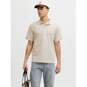 Jack & Jones Fodboldtrøje 'JJEAustin' hvid / hvid-meleret
