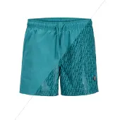 Jack & Jones Badeshorts 'JPSTMaui' cyanblå