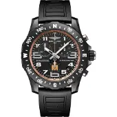 Breitling Herreur X823101B1B1S1 Professional Endurance Sort/Gummi