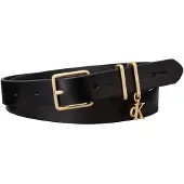 Calvin Klein Bælte 'CK Monogram' sort