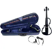 Gewa EViolin Electric Violin Package Black