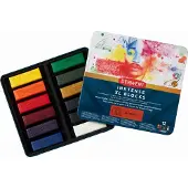 Derwent XL Inktense Blocks 12 stk. i tinæske