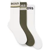 BOSS Piquet Stripe Vi 10280335 Korte Sokker 3 Par