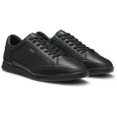 BOSS Sneakers i læder med folielogo