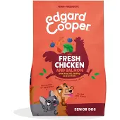 Edgard & Cooper Senior - Kylling & Laks - 7 kg