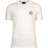 Armani Exchange Bluser & t-shirts taupe / hvid