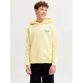 Jack & Jones Hættetrøje - JorNorrebro - Pastel Yellow - - 12 år (152) - Hættetrøje