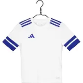 Adidas Spilletrøje Squadra 25 - Hvid/Konge blå Børn, størrelse 128 cm