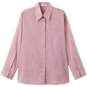 Mango Bluse 'Lombi' gammelrosa / sort / hvid