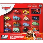 Mattel Cars mini-bilsæt (15 metalbiler) HYK81