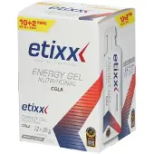 Etixx Nutrional Boks Med Energigeler Cola 38g 12 Enheder