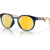 Oakley - Solbriller - Hstn Navy/Trans Blue Prizm 24K Polarized til Unisex - Flåde