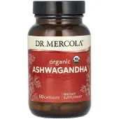 Dr. Mercola , Økologisk Ashwagandha, 60 Kapsler