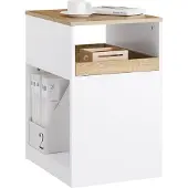 SoBuy Printerbord ASK08-WN Hvid/Natur