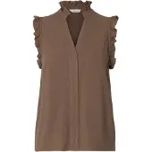 Selected Bluse 'SLFViva' mørkebrun