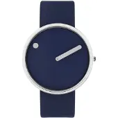 Picto 43393-6720S Blå/Læder Ø40 mm