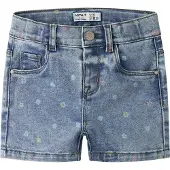 Name it Shorts - NmfSalli - Slim - Noos - Medium Blue Denim/FLOW - - 1 år (80) - Shorts