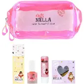 Miss Nella Sminketaske m. Indhold - Girly Girl Pink - - OneSize - Sminke