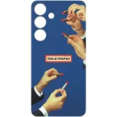 Samsung Toilet paper Flipsuit card for Galaxy S24 Blue
