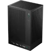DeepCool CH170 DIGITAL - Mini-ITX - ingen strømforsyning (ATX / SFX / SFX-L) - sort