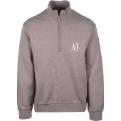 Armani Exchange A|X Armani Exchangetil mænd. XM000370AF10818U6107 Driftwood beige sweatshirt (XL), Casual, Bomuld, Lange ærmer