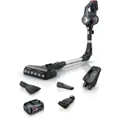 Bosch Unlimited 7 BBS712A - Støvsuger - pind/håndholdt (2-i-1) - uden pose - ledningsfri - antracit - 2 batterier, inkluderet oplader