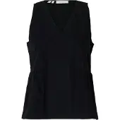 Selected Blair Peplum Ærmeløs V-hals T-shirt
