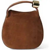 Semicouture Semicouturetil kvinder. S6SX03 Brun mini Baily-taske i ruskind (OSFA), Casual