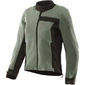 Dainese Lisbona Air dame Tekstiljakke Grøn/Sort 40