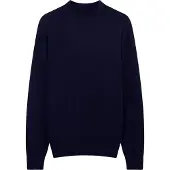 GOBI Cashmere Pullover 'Men's Timeless Mock Neck Cashmere Sweater' navy