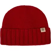 GOBI Cashmere Hue 'Unisex Beanie' rustrød