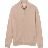GOBI Cashmere Cardigan 'Women's Essential Cashmere Full-Zip Cardigan' beige