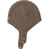 GOBI Cashmere Hue 'Knitted Aviator Cap' taupe