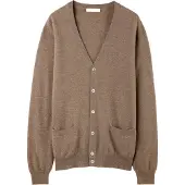 GOBI Cashmere Cardigan taupe