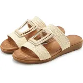 Vivance Pantoletter uldhvid