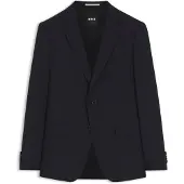 BOSS Slim-fit habitjakke i ny uld