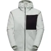 Mammut - Vandretøj dame - Tamaro ML Hooded Jacket Women Silver Sage Black til Unisex - Størrelse M - Grøn