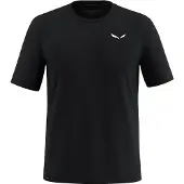 Salewa merino T-shirt med Eagle Minilogo AM - sort, størrelse XL