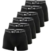 Mustang Boksershorts sort / hvid