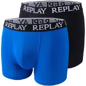 Replay Sportsunderbukser azur / sort / hvid