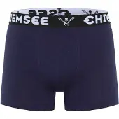 Chiemsee Boksershorts mørkeblå / sort / hvid