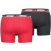 Levi's Boksershorts rød / sort / hvid