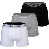 Dolce&Gabbana Boksershorts grå / sort / hvid