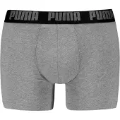 Puma Boksershorts 'Everyday' lysegrå / sort / hvid