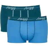Sloggi Boksershorts 'Blue Start' cyanblå / lyseblå / mint